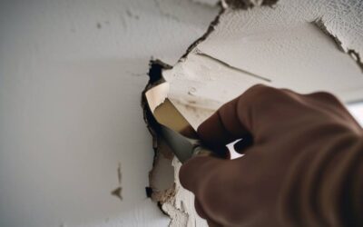 Jak skutecznie naprawić pęknięcia na suficie w domu?