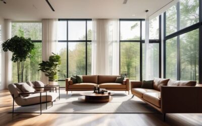 Jaką podłogę wybrać do salonu z dużymi oknami?