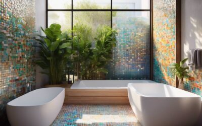 Jak obudować wannę narożną mozaiką, by uzyskać niepowtarzalny efekt?