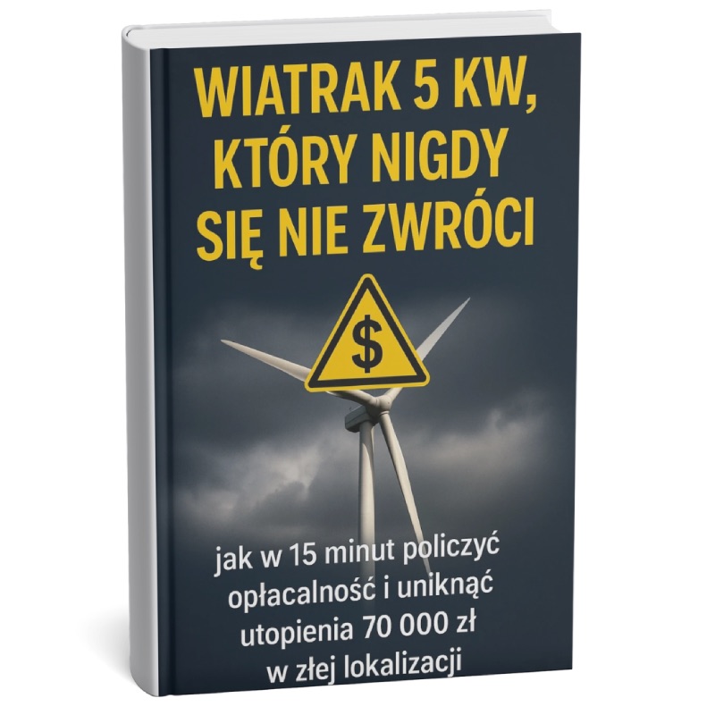 WIATRAK 5 kW, KTÓRY NIGDY SIĘ NIE ZWRÓCI