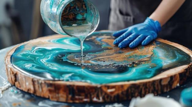 Jak się kładzie żywicę epoksydową na podłodze?