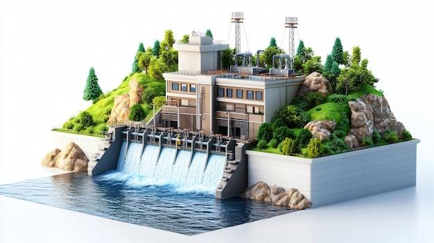 Jak zrobić model elektrowni wodnej w domu?